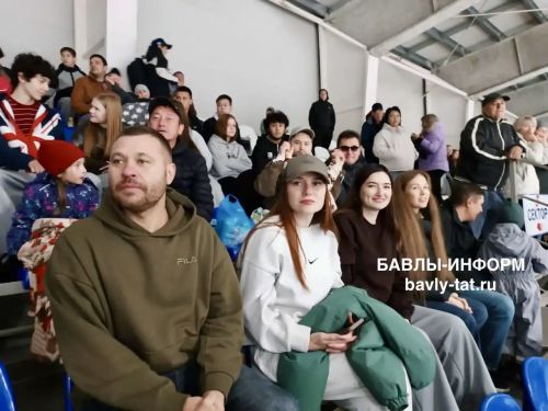 Ветераны «Ак Барса» сыграли со сборной Бавлинского района