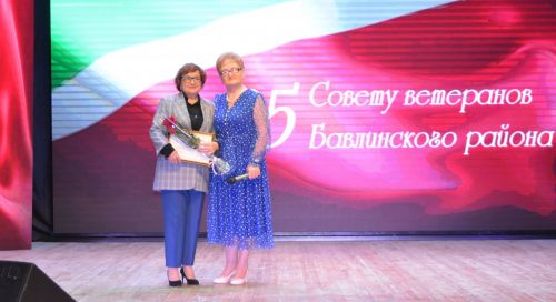 Праздничный концерт в честь 35-летия Бавлинской ветеранской организации