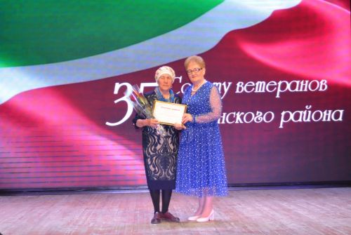 Праздничный концерт в честь 35-летия Бавлинской ветеранской организации
