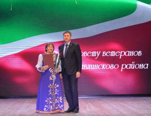 Праздничный концерт в честь 35-летия Бавлинской ветеранской организации