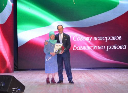 Праздничный концерт в честь 35-летия Бавлинской ветеранской организации