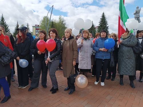 В Бавлах отметили Первомай