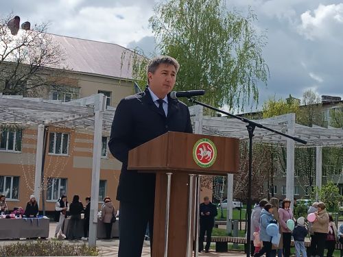 В Бавлах отметили Первомай
