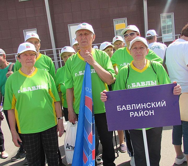 Бавлинские пенсионеры заняли призовые места в спартакиаде
