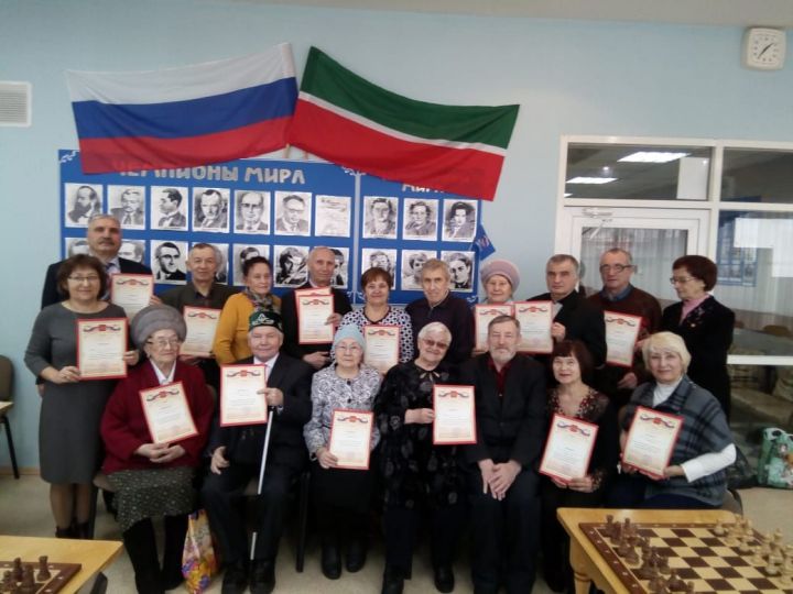 Бавлинские пенсионеры стали призерами шахматно-шашечного турнира