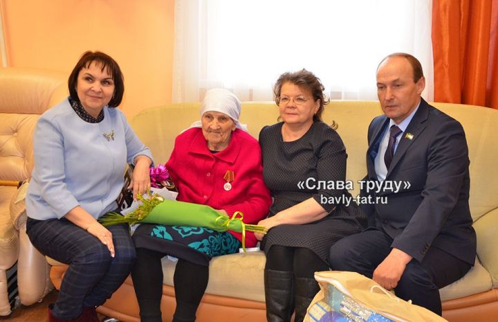 В Крым-Сарайском доме престарелых отметили 90-летие