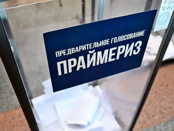 В Бавлах проходит предварительное голосование "Единой России"