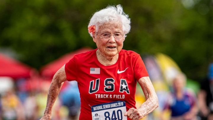 103-летняя спортсменка поделилась секретами долгой и счастливой жизни