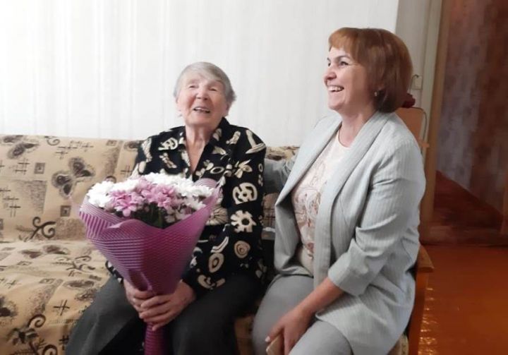 Бавлинка Любовь Нижегородова встретила 90-летие