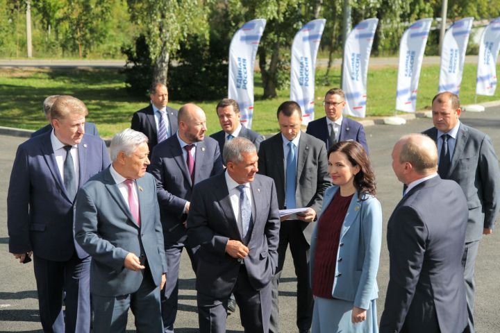Глава Татарстана – «Единой России»: «Мы всегда работаем в республике одной командой»