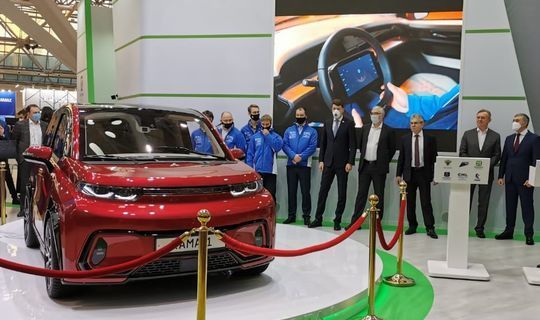 Татарстан презентовал первый полноценный российский электромобиль