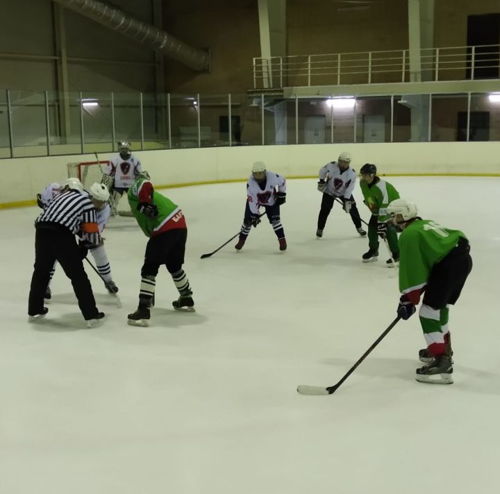 Домашний лед помог бавлинским хоккеистам одержать победу