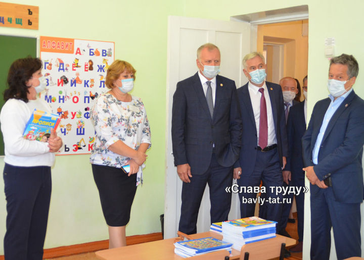 Бавлы посетил главный нефтяник Татарстана