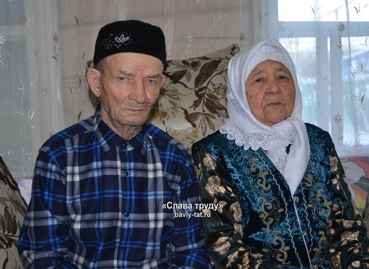 Жители села Новые Чути Габдулла и Тагзима Рахматуллины поделились секретом семейного счастья