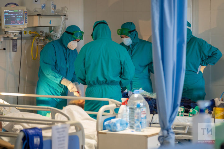 В бавлинском инфекционном госпитале уменьшается число госпитализированных