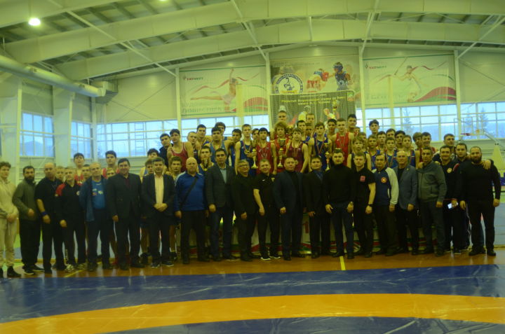 В Бавлах прошло первенство Республики Татарстан по спортивной борьбе
