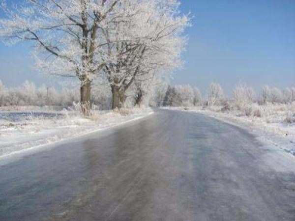13 февраля в Бавлах: туман, ледяной дождь, на дорогах гололедица