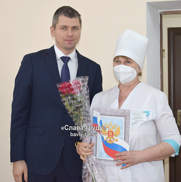 Бавлинку Валентину Подавалову поощрили благодарностью минздрава России