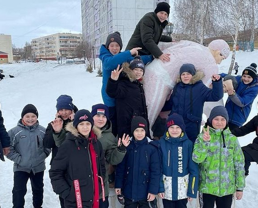 Бавлинские хоккеисты разгромили противника в Менделеевске