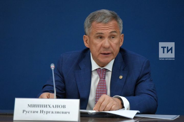 Президент Татарстана обратился к жителям по поводу выборов депутатов Госдумы РФ