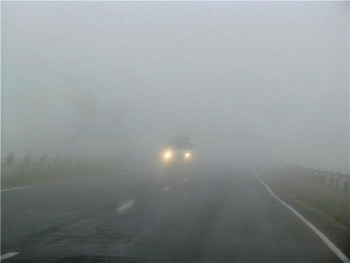 МЧС: во время тумана автовладельцам необходимо быть осторожнее