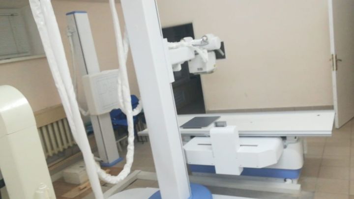 В бавлинской больнице установлен новый рентген аппарат