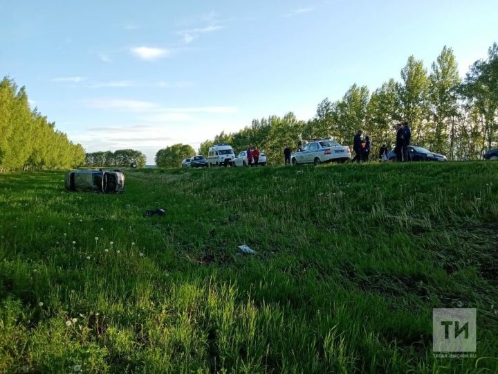 ДТП в Татарстане: автомобиль вылетел с дороги, водитель погиб