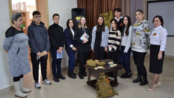 Для учащихся Бавлинских школ провели тематический видеоурок «Забвению не подлежит: 900 дней мужества»