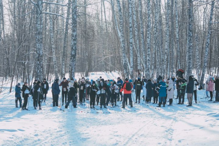 В Бавлах состоялись соревнования по спортивному ориентированию на лыжах