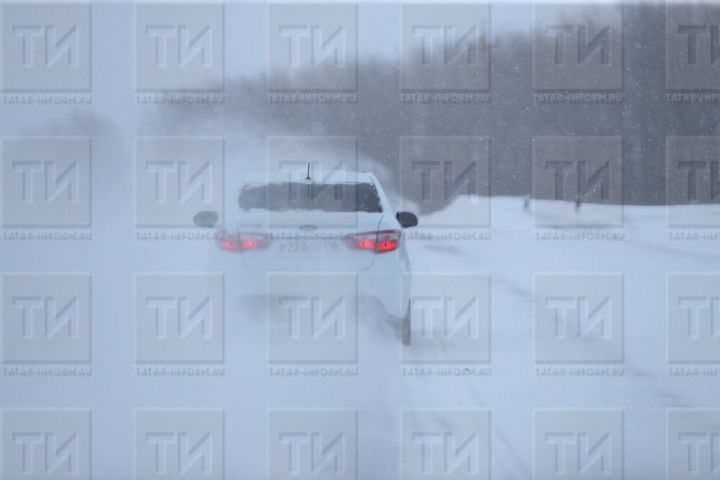 В Бавлах сохраняются плохие погодные условия