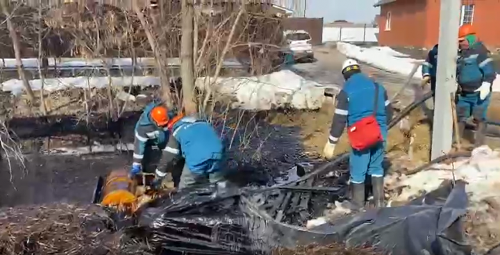 В Альметьевском районе обнаружен разлив нефти