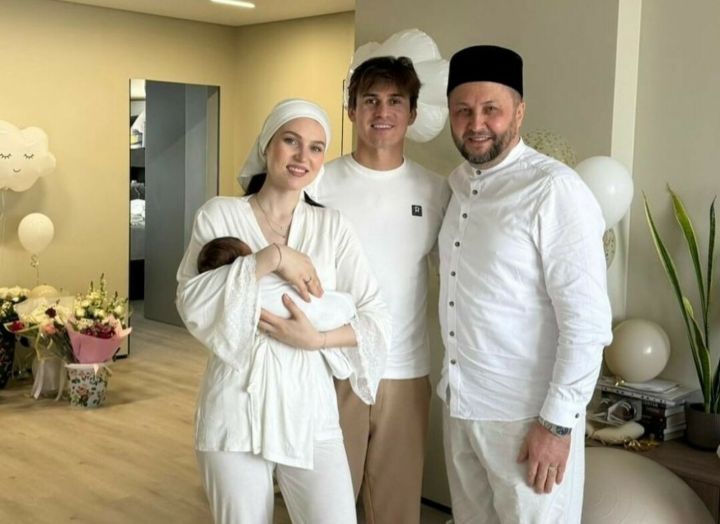 Ришат и Алия Тухватуллины дали имя сыну