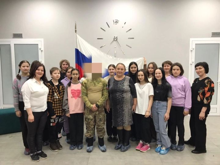 В Бавлинском районе состоялась встреча с участником СВО