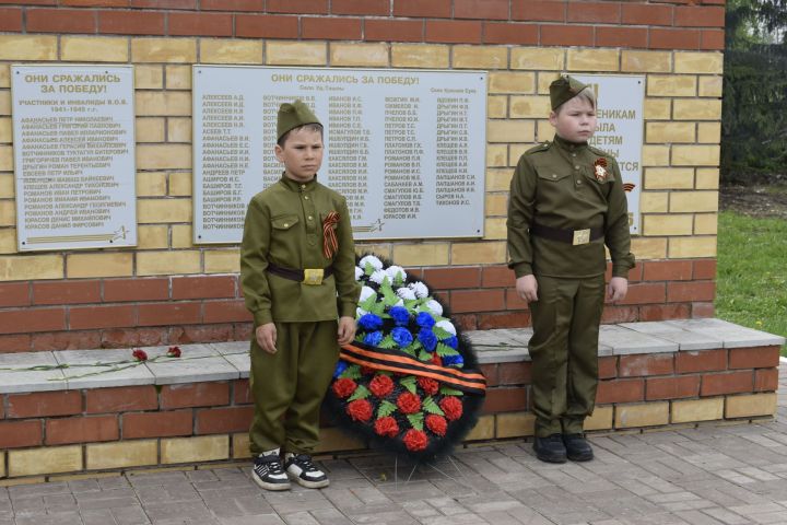 В бавлинских сёлах чествуют защитников Родины