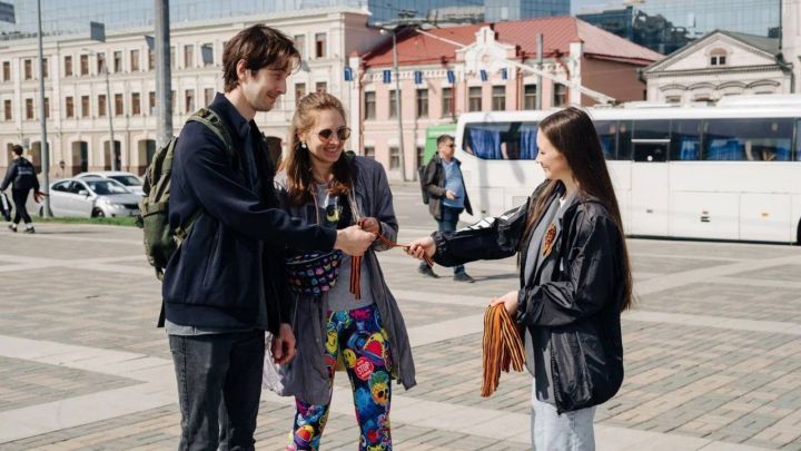 В Татарстане началась акция «Георгиевская ленточка»