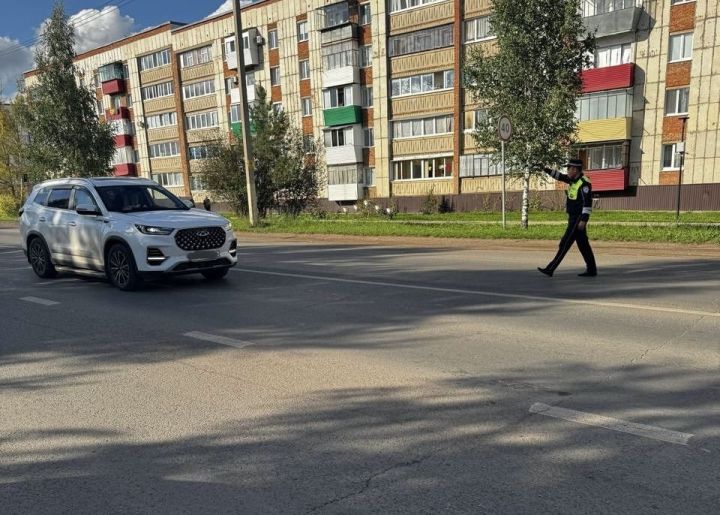 В Бавлинском районе проходит рейд против выезда на встречку