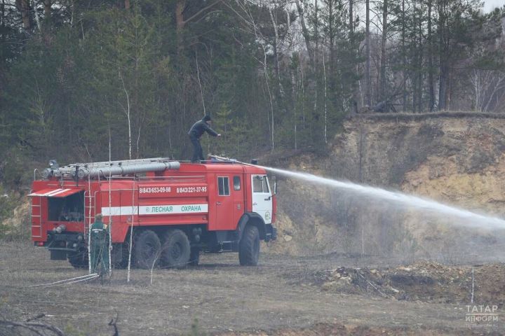 Штормовое предупреждение в Татарстане продлено до конца недели