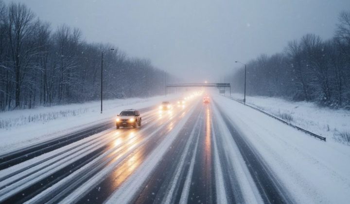 Снегопад и порывистый ветер: погода в Бавлах