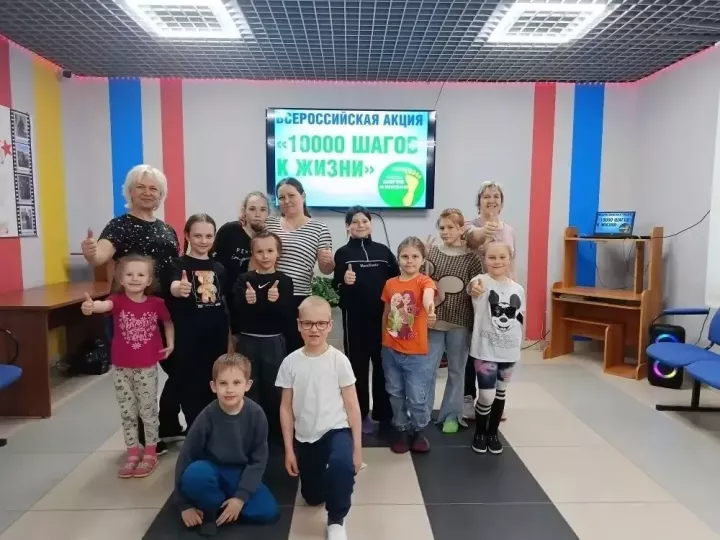 В Бавлинском районе прошла акция «10 000 шагов к жизни»