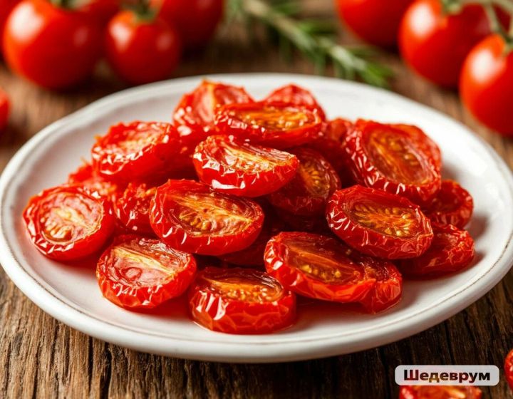 Кипкән помидор (вяленый помидор) рецепты