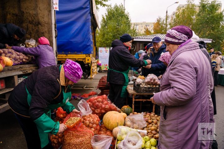 Сельскохозяйственные ярмарки возобновились в Бавлинском районе