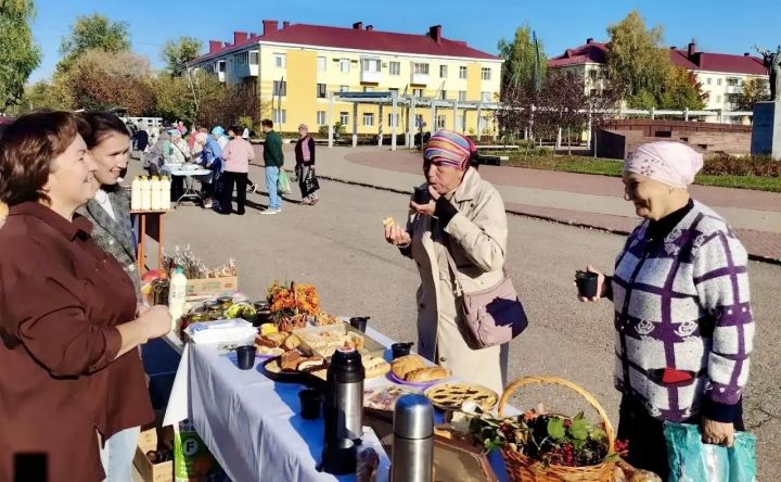 Ярмарка ко Дню пожилых людей прошла на центральной площади Бавлов