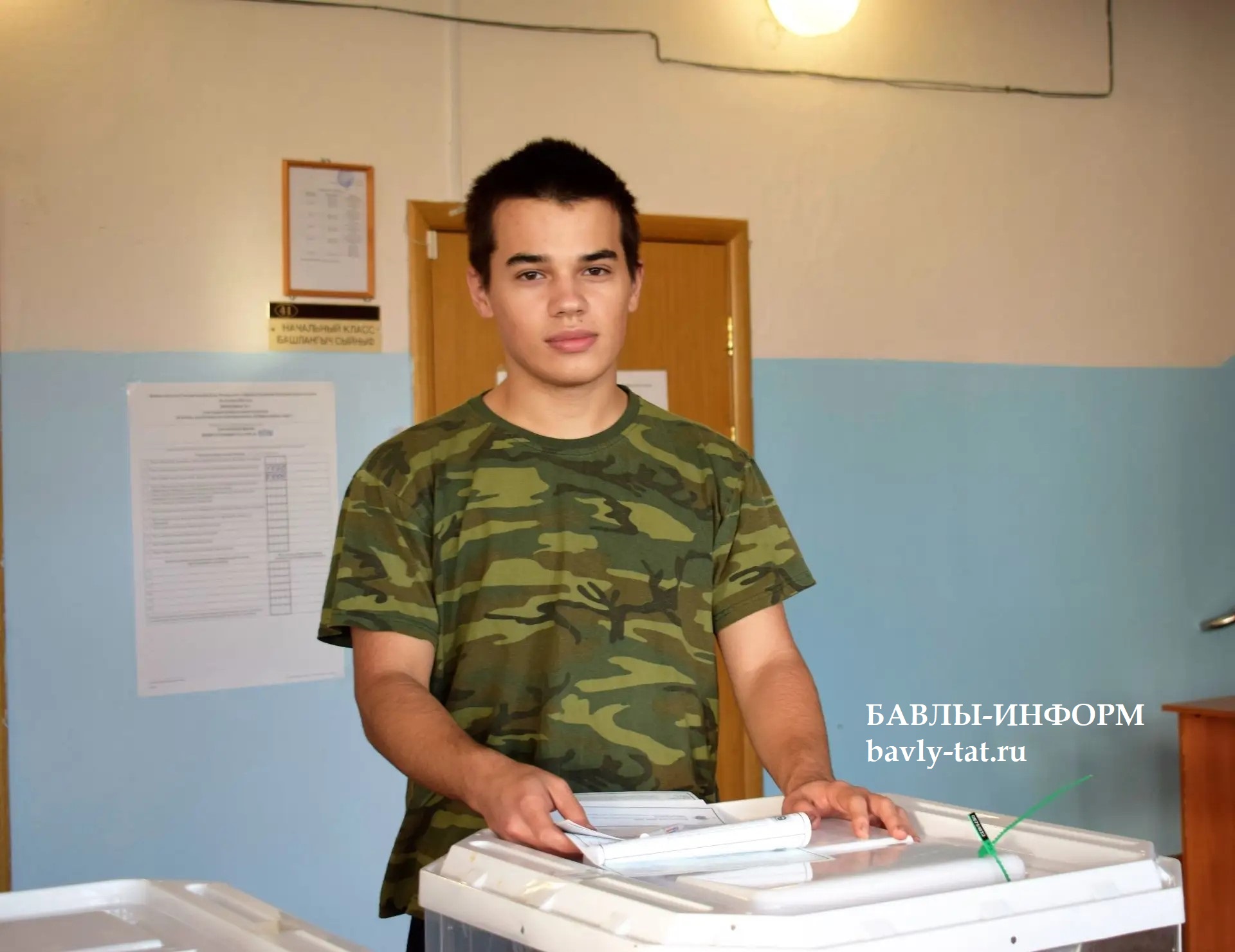 19-летний Ренат Гатиятуллин впервые участвует в выборах