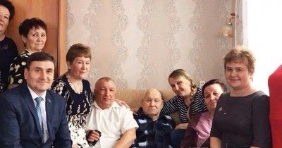 В Бавлинском районе участника Великой Отечественной войны поздравили с 90-летием