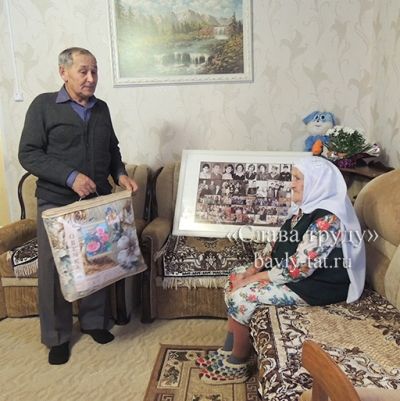Муршиду Валиуллину из Бавлинского района поздравили с 90-летием