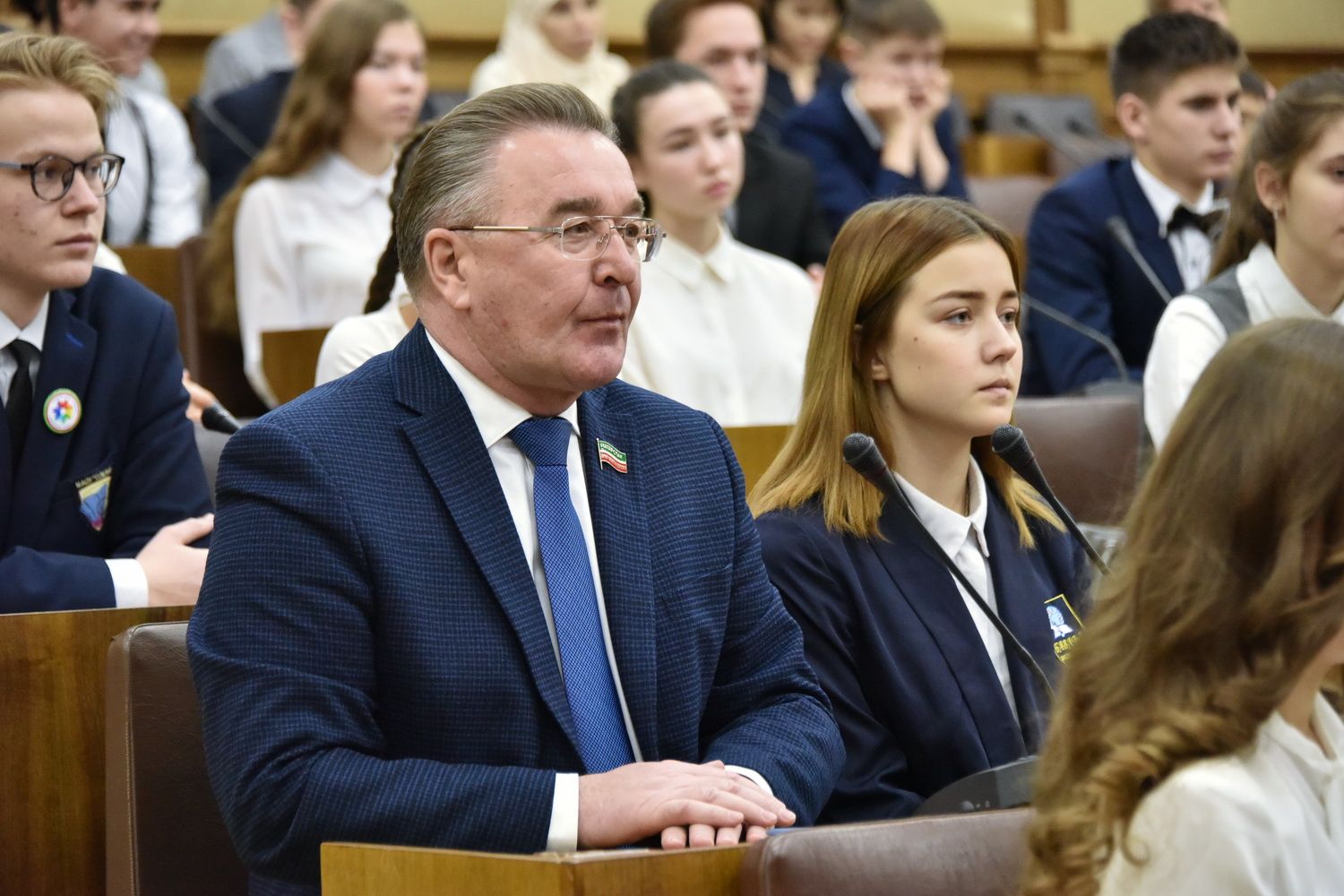 В Госсовете Татарстана наградили бавлинских школьников