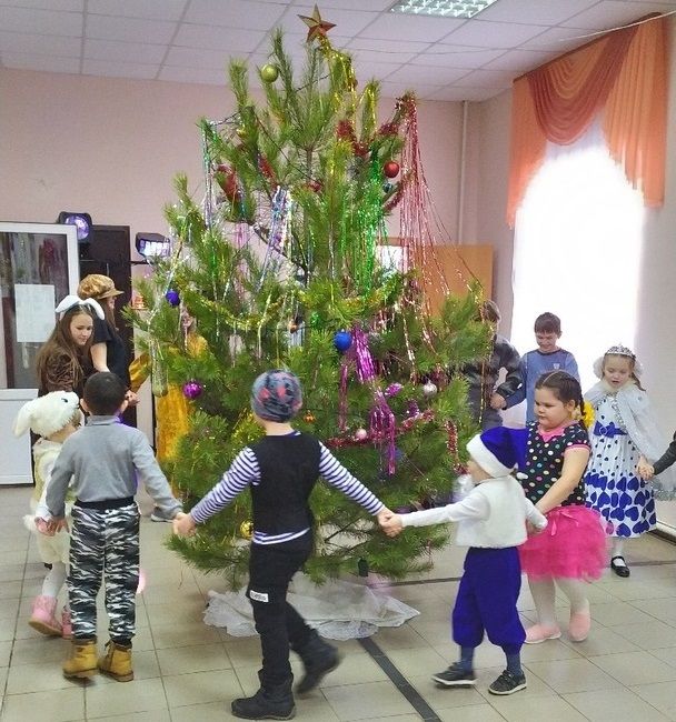 В бавлинском Васькине встречали Новый год весело и активно