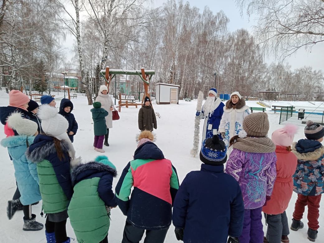 В Бавлах провели зимние забавы