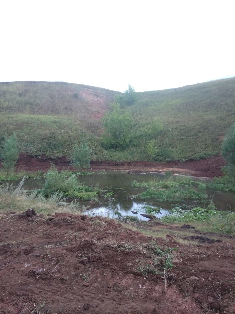 В Бавлинском селе жители обустроили своими силами водоем