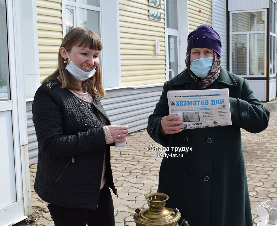 Бавлинцы пообщались с журналистами, подписались на районку